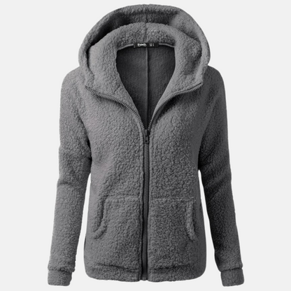 Veste Hiver Féminine avec Doublure Chaude