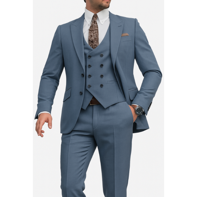 Costume Mariage Homme Élégant Tailleur Noir