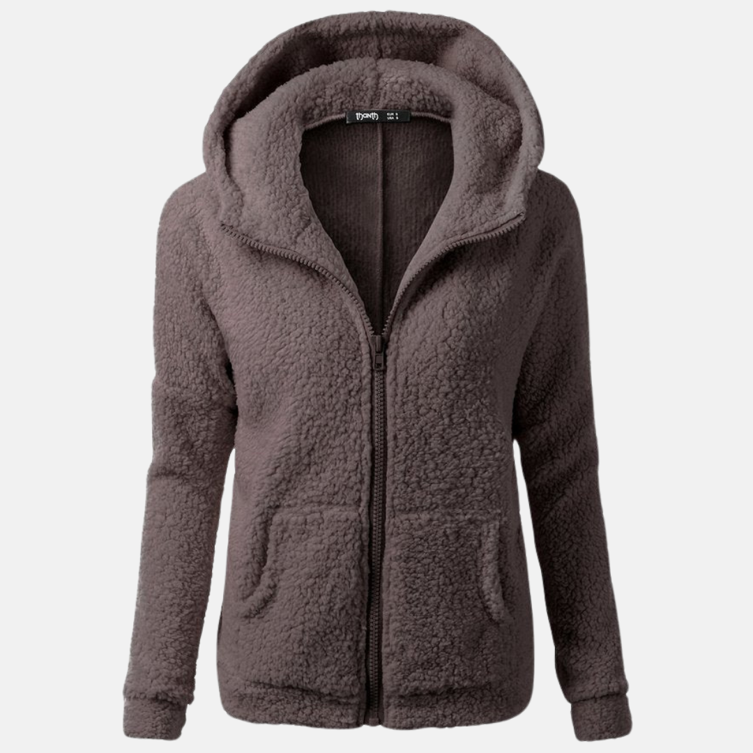 Veste Hiver Féminine avec Doublure Chaude