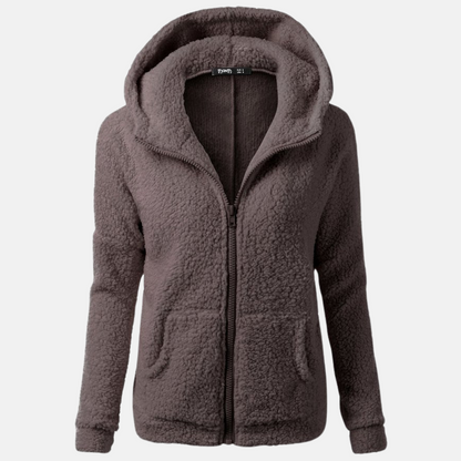 Veste Hiver Féminine avec Doublure Chaude