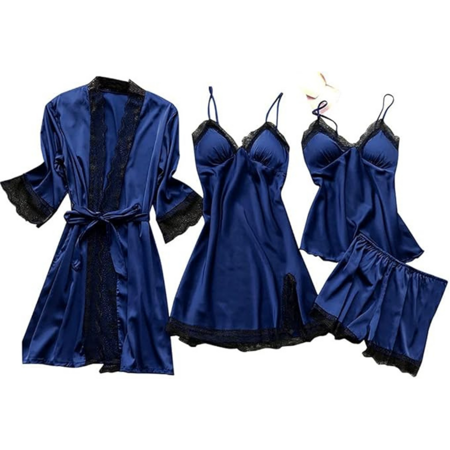 Pyjama Femme Luxe en Soie pour Nuits Douces