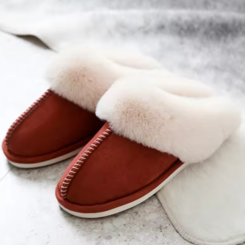 Pantoufles Femmes Mode Hiver