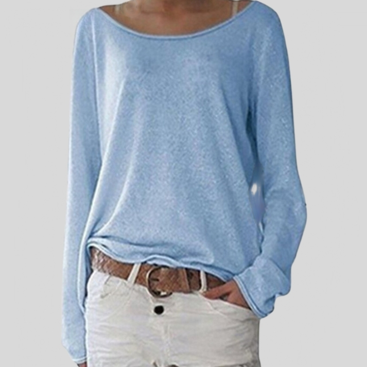 Chemise Femme Décontractée Col Rond