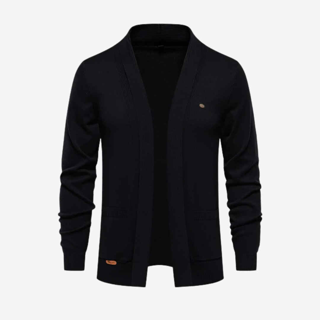 Cardigan Décontracté Tricot Ouvert
