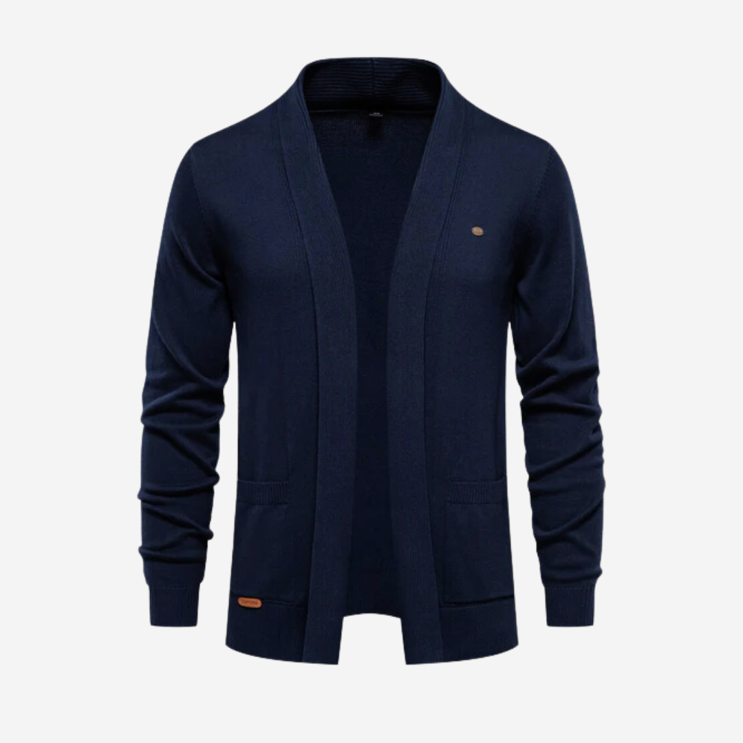 Cardigan Décontracté Tricot Ouvert