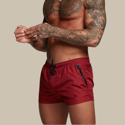 Short de bain Homme Stylo avec ceinture réglable - LuxeStyle