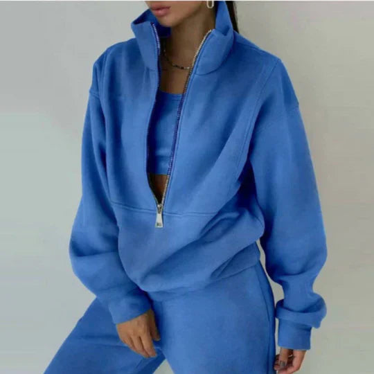 Sweat à capuche décontracté pour femme