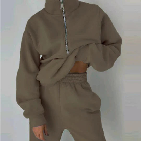 Sweat à capuche décontracté pour femme