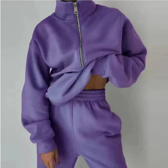 Sweat à capuche décontracté pour femme