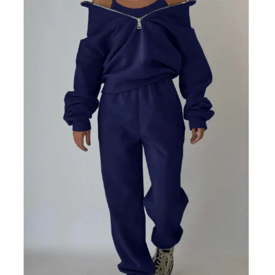 Sweat à capuche décontracté pour femme