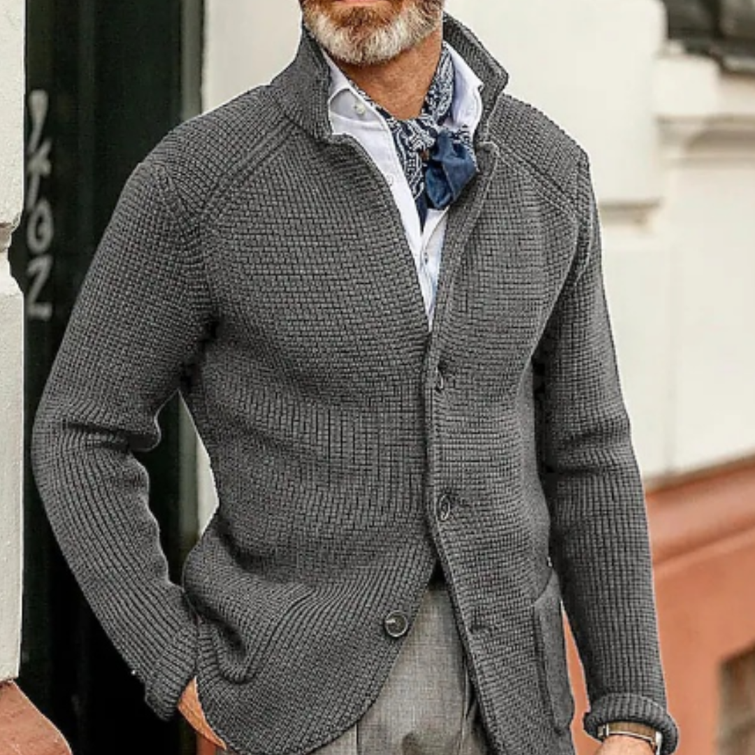 Blouson Marine Élégant pour Homme