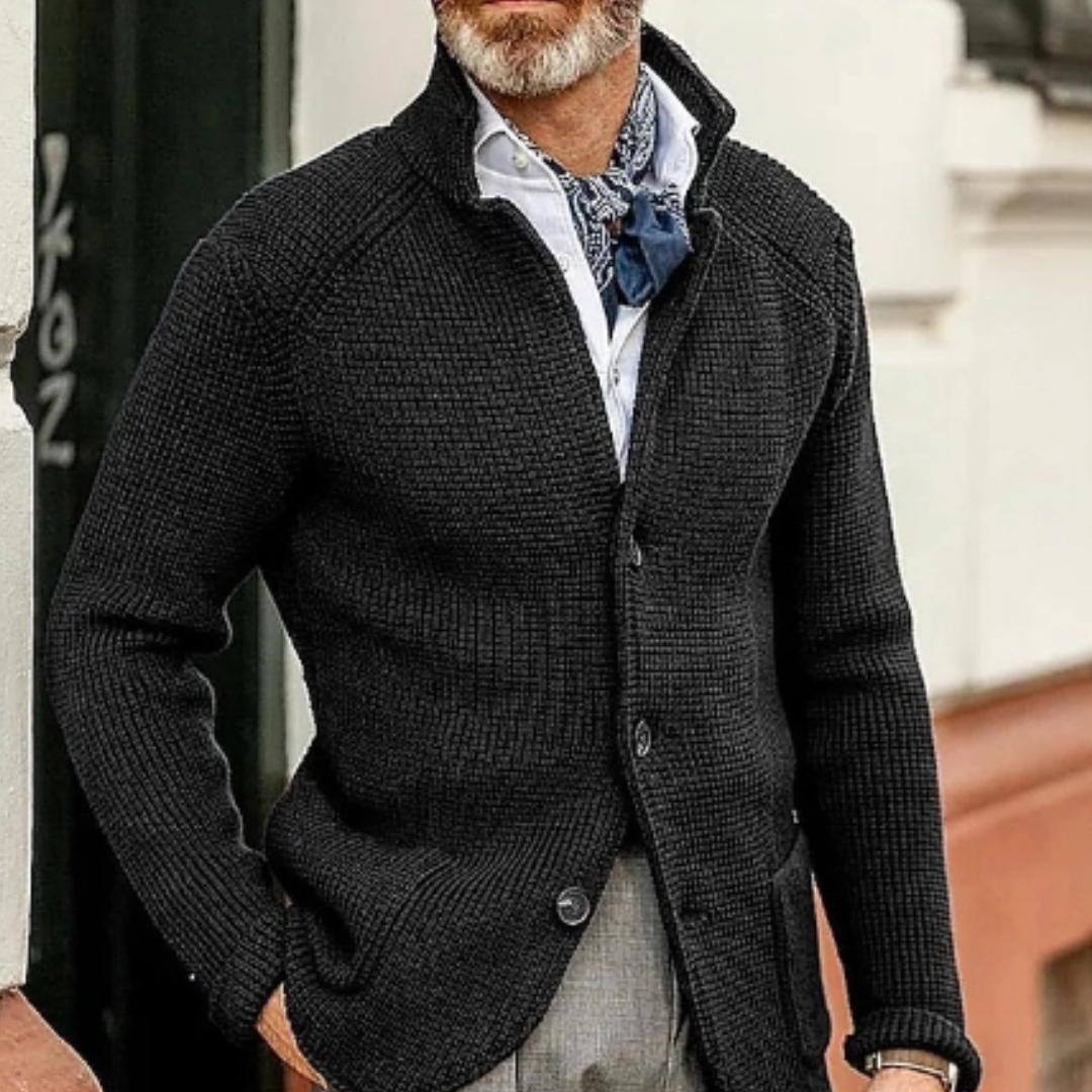 Blouson Marine Élégant pour Homme