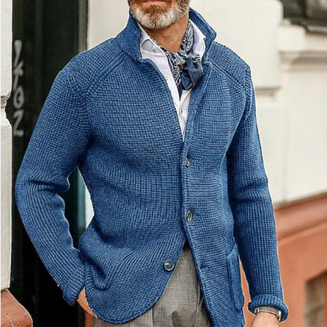 Blouson Marine Élégant pour Homme