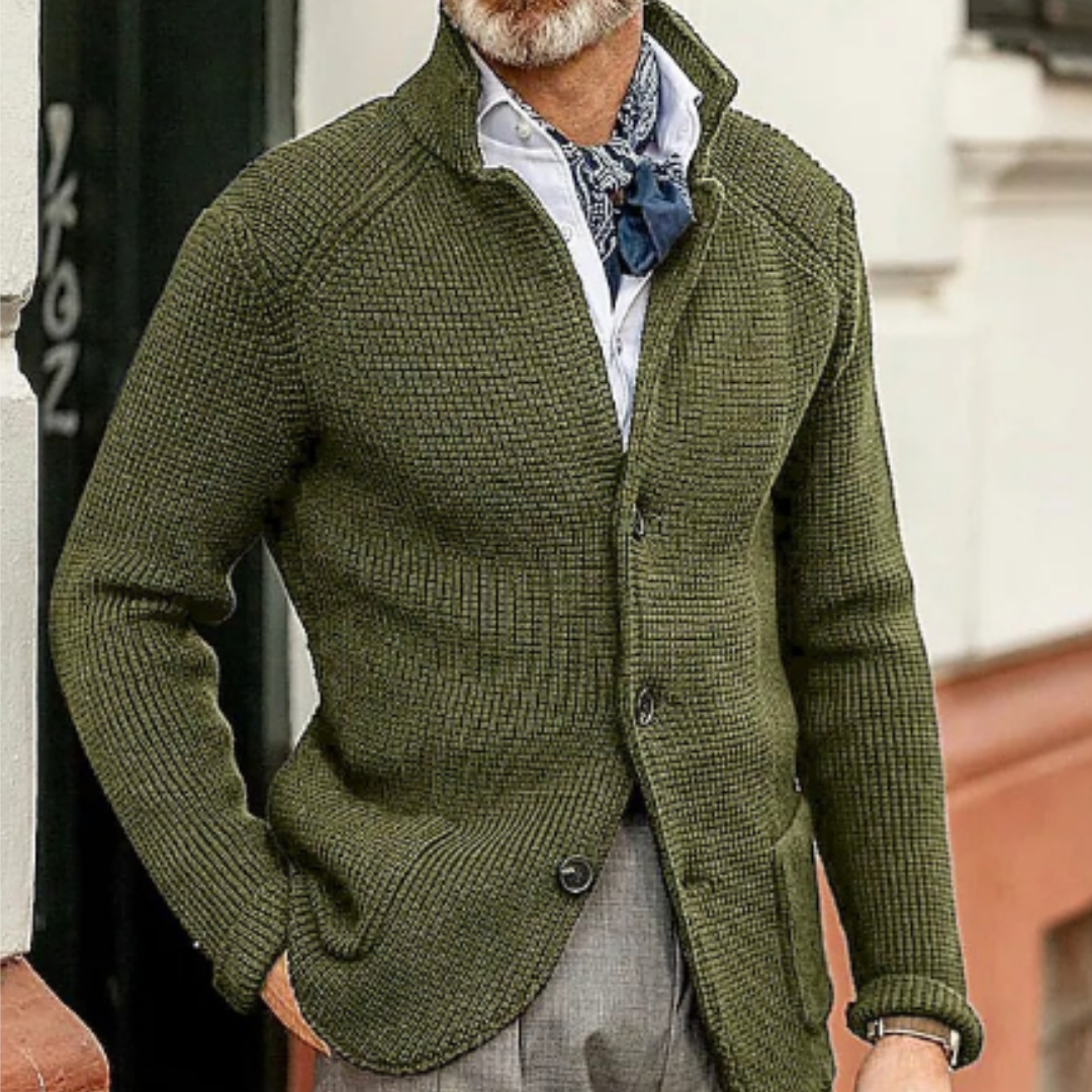 Blouson Marine Élégant pour Homme