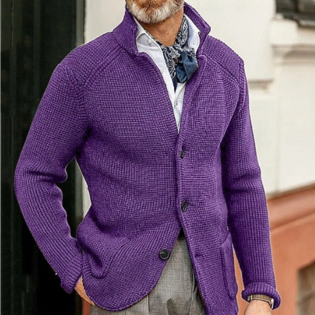 Blouson Marine Élégant pour Homme
