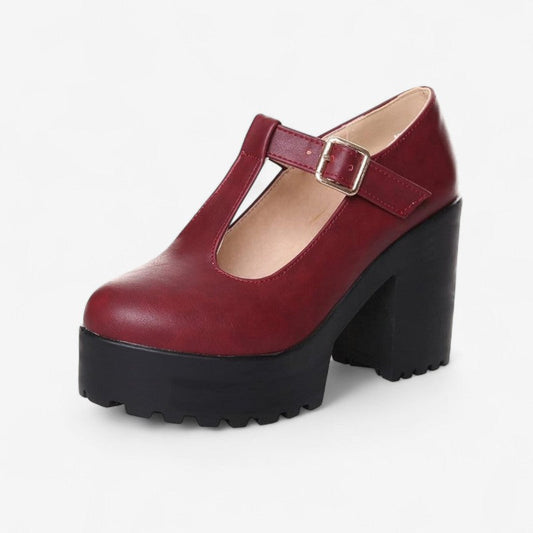 Chaussures Classiques à bout rond avec brides ajustables - LuxeStyle