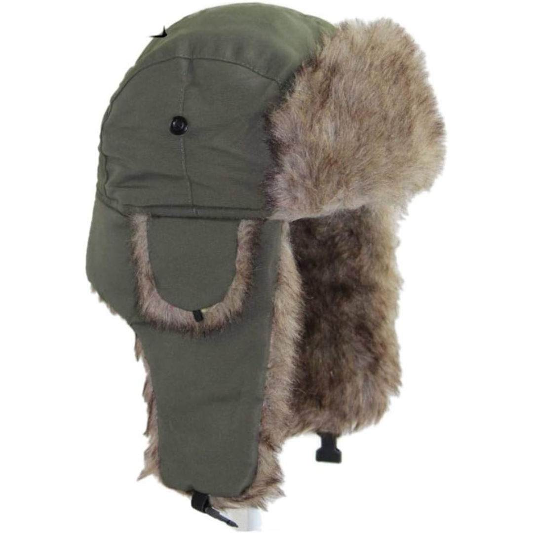 Bonnet Hiver Doublé Cache-Oreilles Étanche