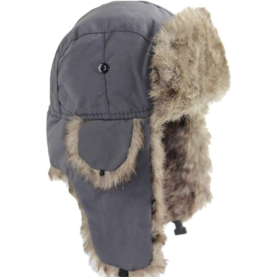 Bonnet Hiver Doublé Cache-Oreilles Étanche