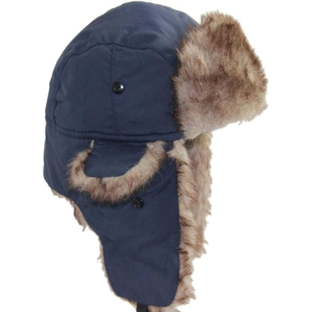 Bonnet Hiver Doublé Cache-Oreilles Étanche