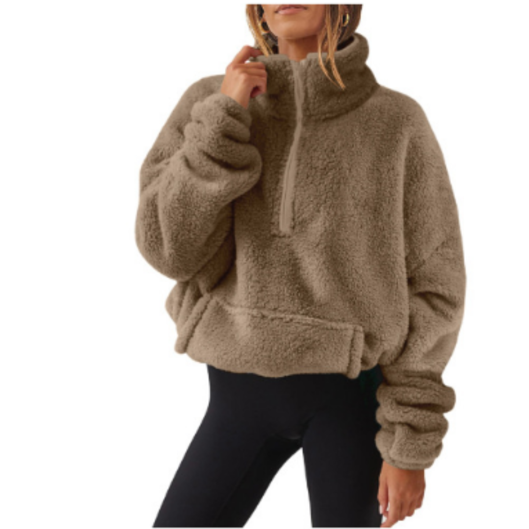 Pull Douillet Femme Teddy Chic