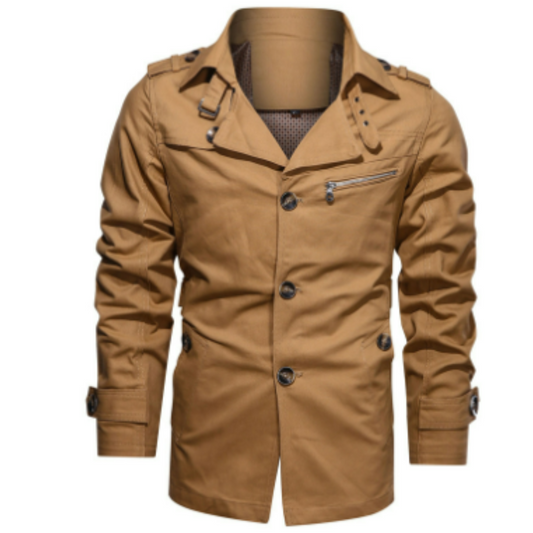 Manteau Long Homme Hiver Chic - luxestyle