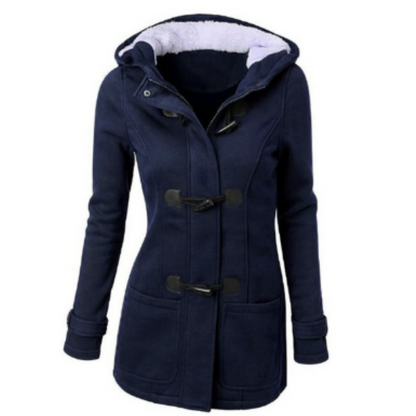 Manteau Femme Hiver Élégant Long