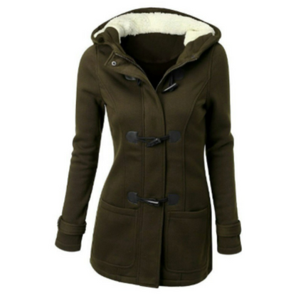 Manteau Femme Hiver Élégant Long