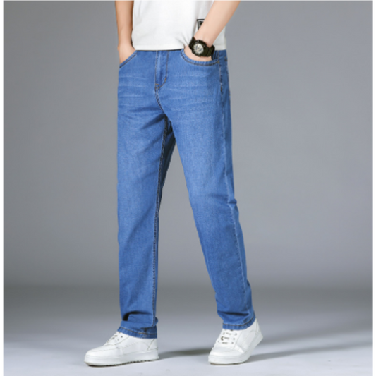 Jeans Détente Noir Homme Relaxe - luxestyle