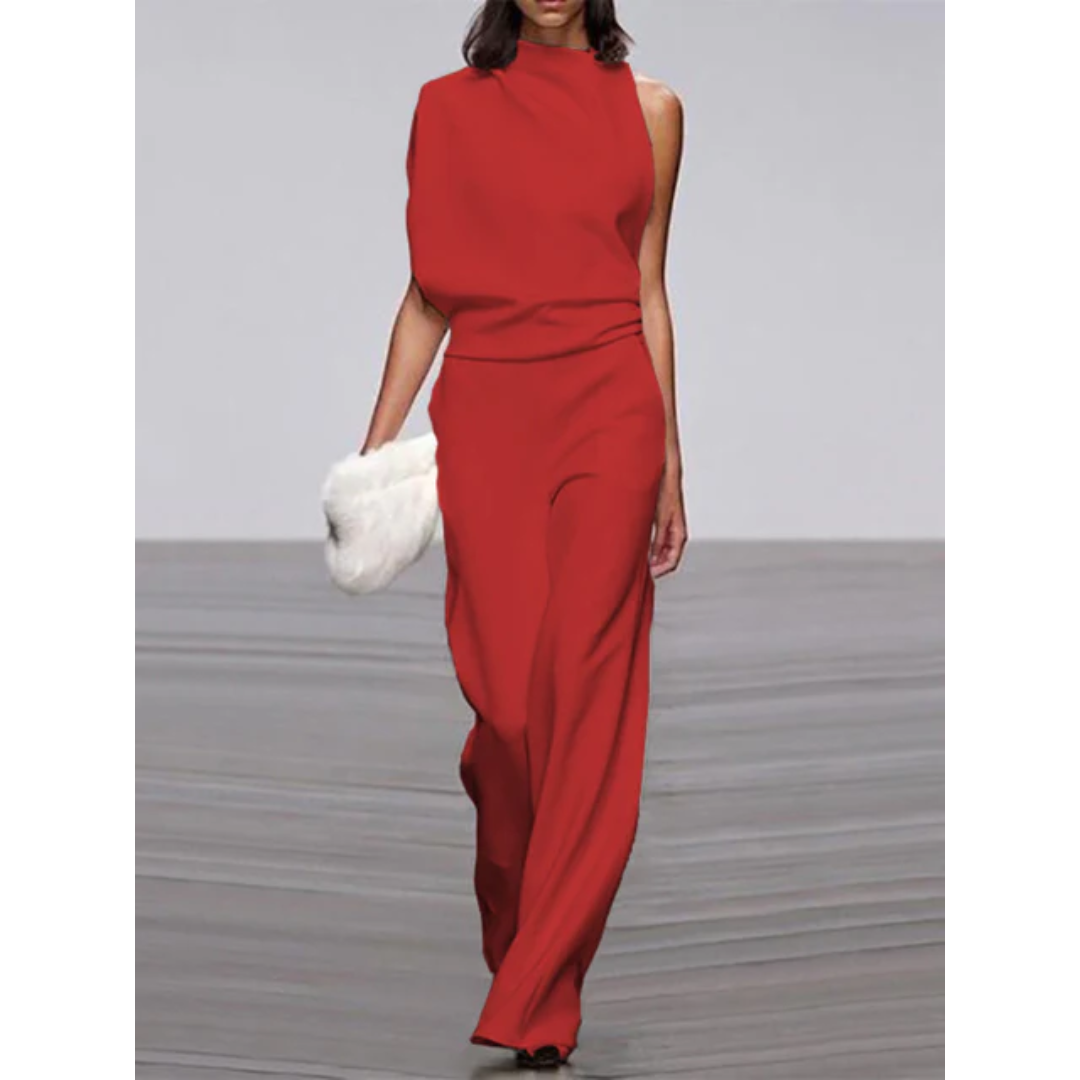 Robe de détente femme col rond sans manches