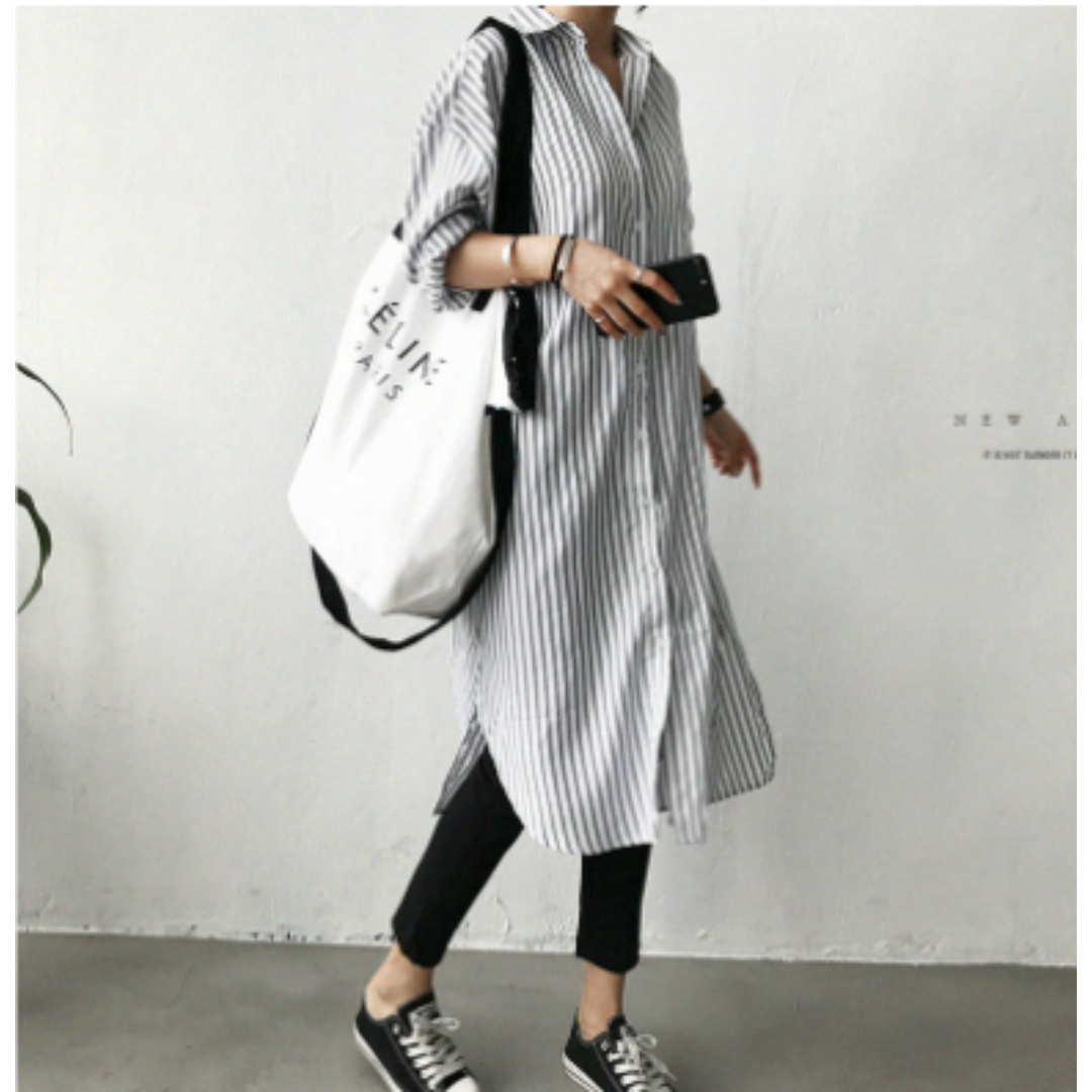 Chemisier Décontracté Grande Taille pour Femme - luxestyle