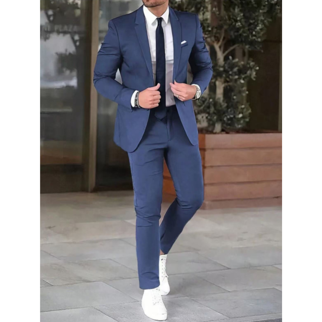 Costume Élégant Mariage Homme | Tenue Cérémonie Chic