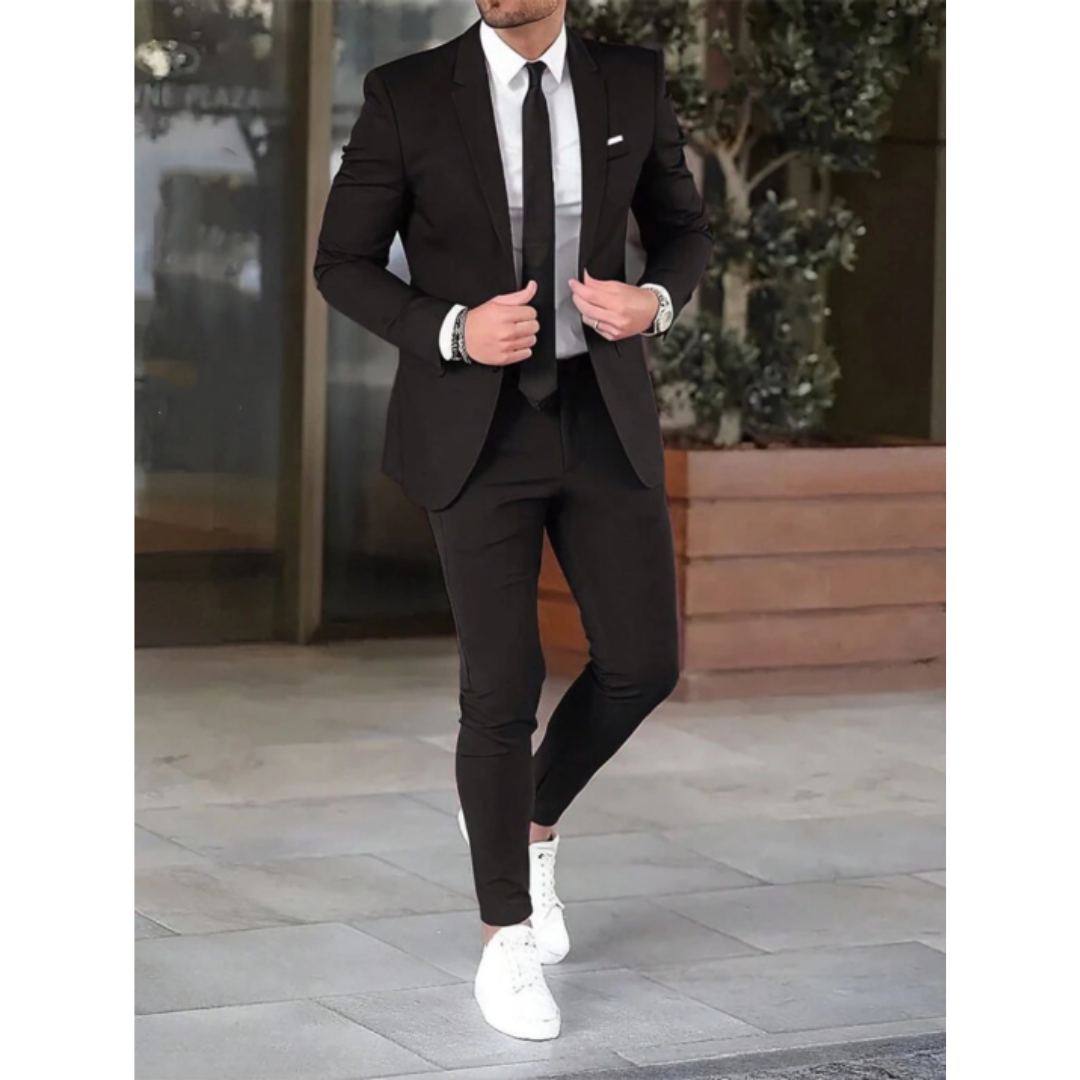 Costume Élégant Mariage Homme | Tenue Cérémonie Chic