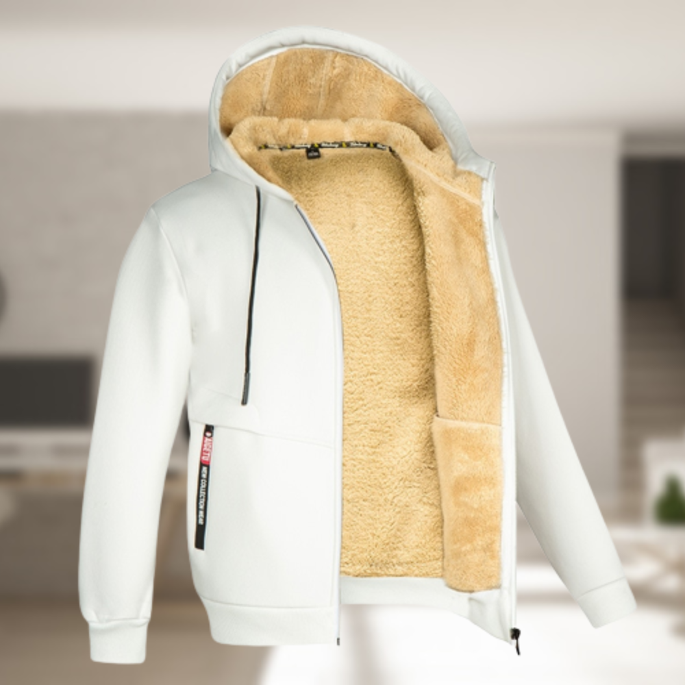 Veste à capuche tendance zippée homme