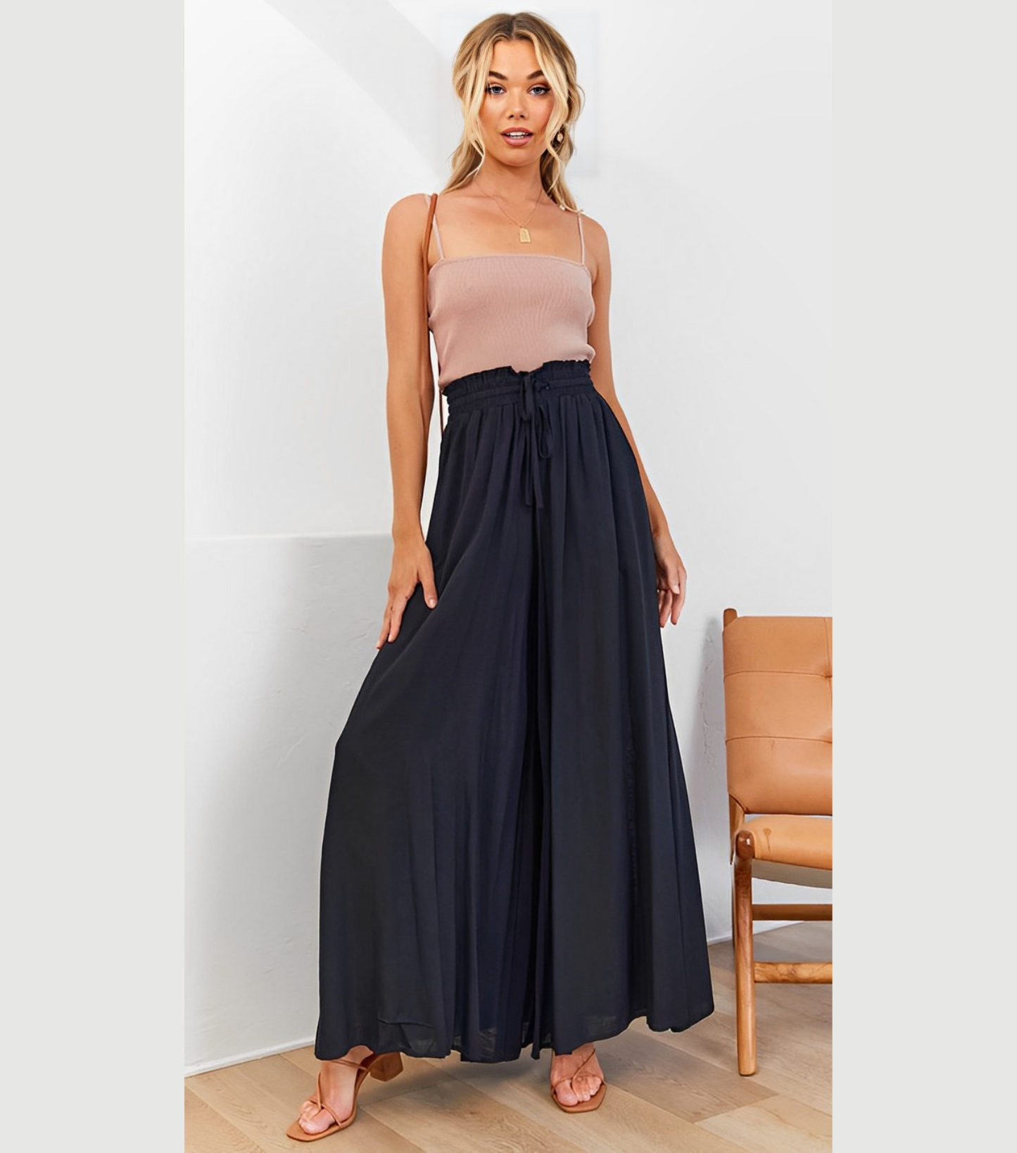 Pantalon Femme Authentique Ceinture Élastique pour Tous les Jours