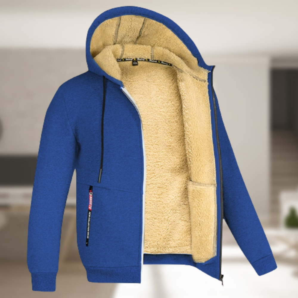 Veste à capuche fine et élégante pour homme