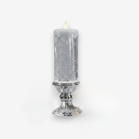 Bougie LED Élégante à Effet Tourbillon Scintillant - LuxeStyle