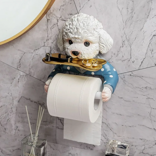 Boîte à Papier Mignon Chien avec Compartiment - LuxeStyle