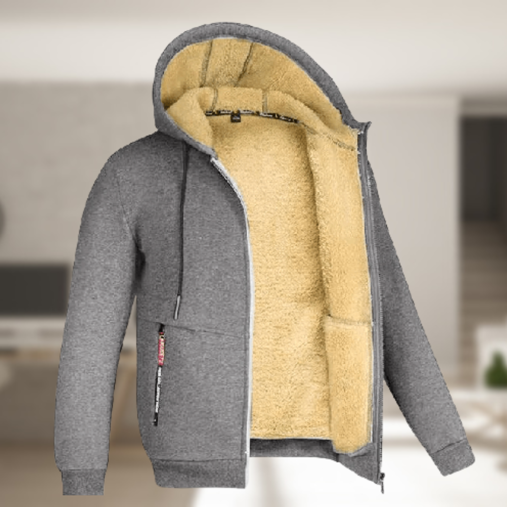 Veste à capuche fine et élégante pour homme
