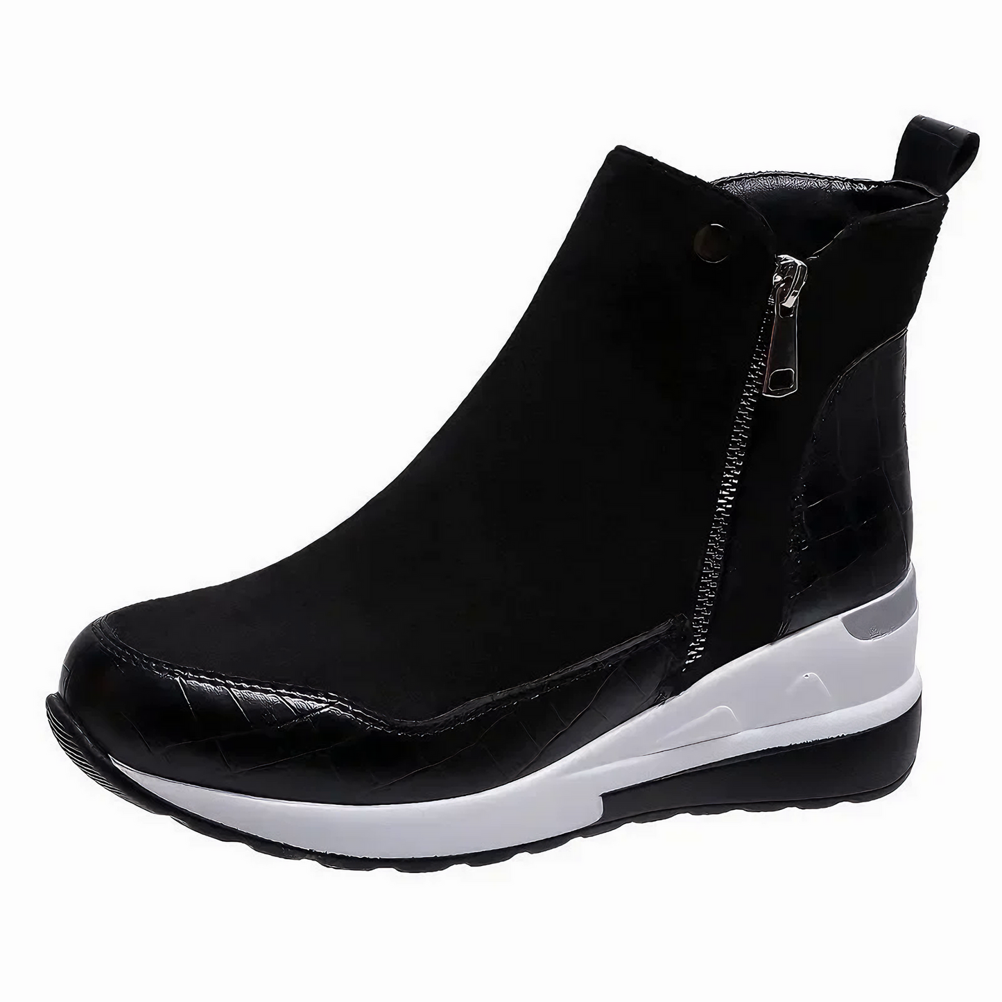 Bottines daim chic féminines