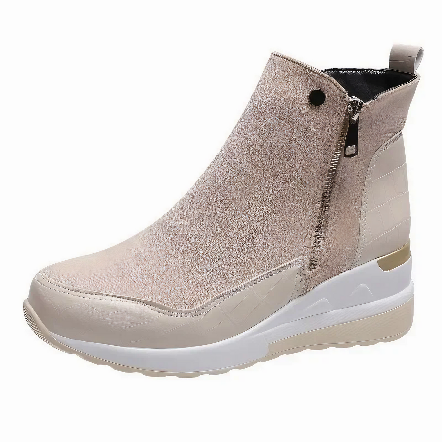 Bottines daim chic féminines