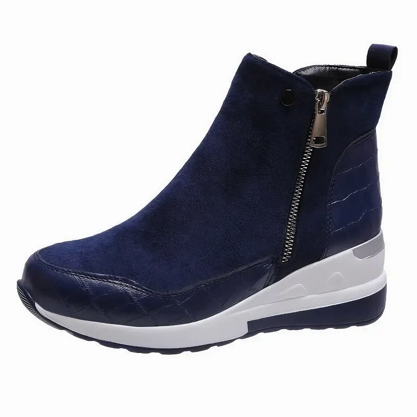 Bottines daim chic féminines
