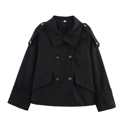 Urbanélia™ – Manteau Femme Chic Décontracté Élégant à Manches Longues