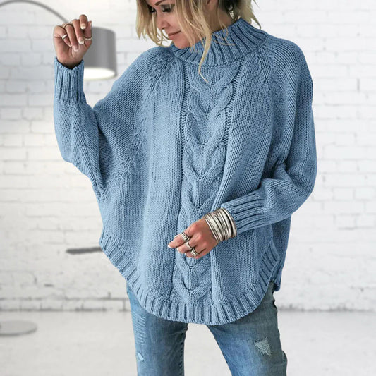 Pull Femme Très Chaude à Manches Longues pour Hiver - LuxeStyle