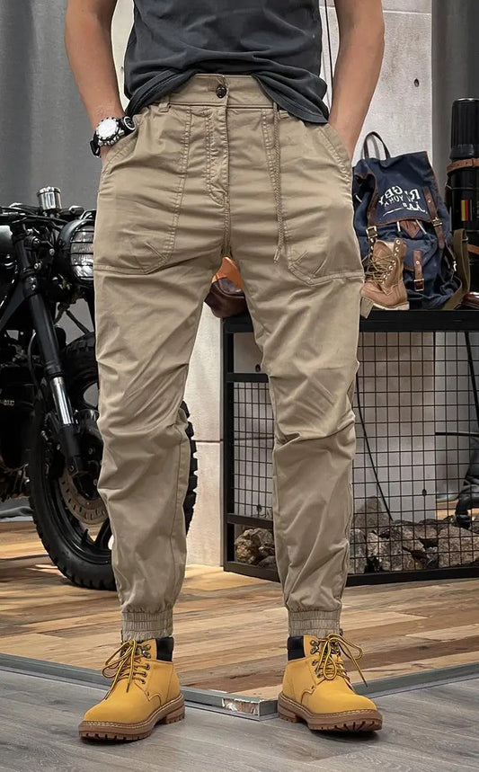 Pantalon Homme Élastique - Pantalon Cargo Sport Confort & Polyvalent - LuxeStyle