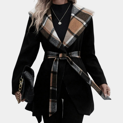 Manteau Élégant Doublé pour Femme Hiver