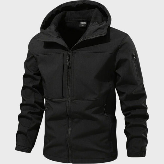 Veste Étanche Homme – Imperméable avec Capuche et Poches Cachées - LuxeStyle