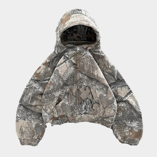 Sweat à Capuche Homme Camo Chic et Douillet - LuxeStyle