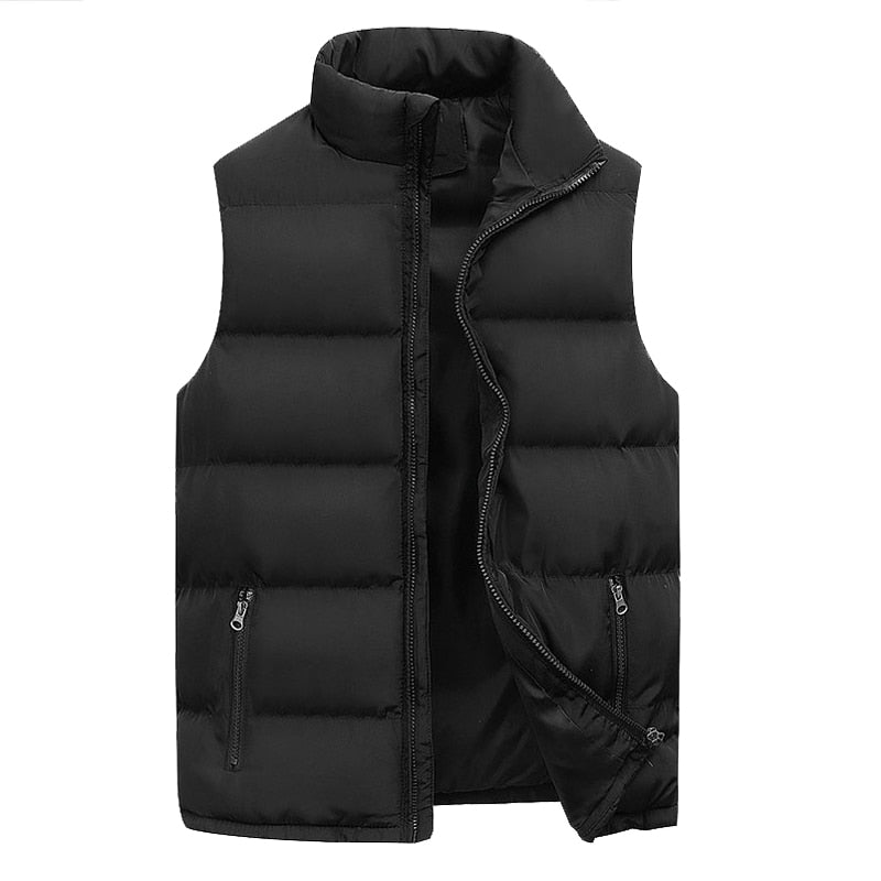 Gilet Homme Matelassé Chic avec Doublure Polaire & Poches Cachées