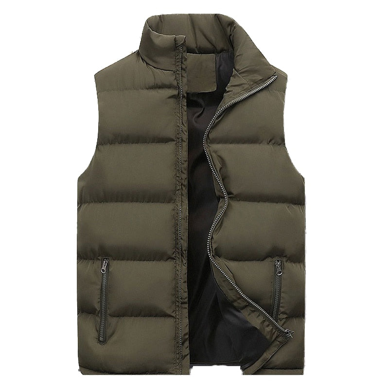 Gilet Homme Matelassé Chic avec Doublure Polaire & Poches Cachées