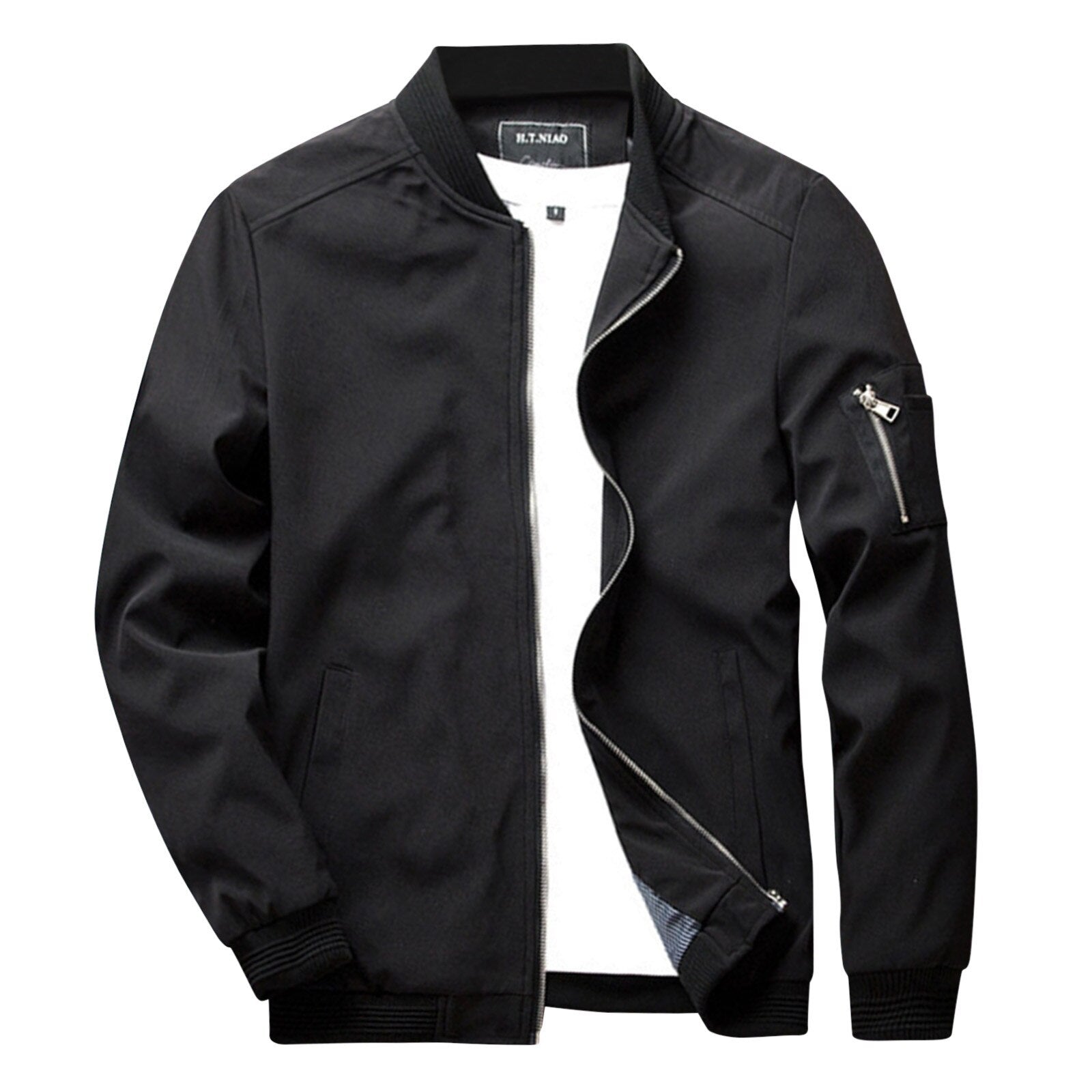 Blouson Homme Slim et Chic pour Demi-Saison - LuxeStyle